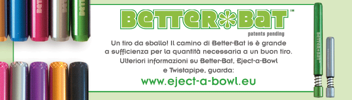 Better-Bat: il camina di pipa is  grande a sufficienza per la quantit necessaria a un buon tiro